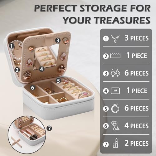GAOLZIUY God Says You Are Inspirational Travel Jewelry Box, Religious