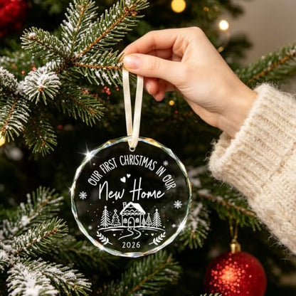 New Home Ornament 2026, First Christmas in New Home Ornament - New