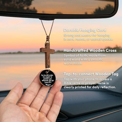 Christian Gifts for Men, Cross for Car Accessories for Men