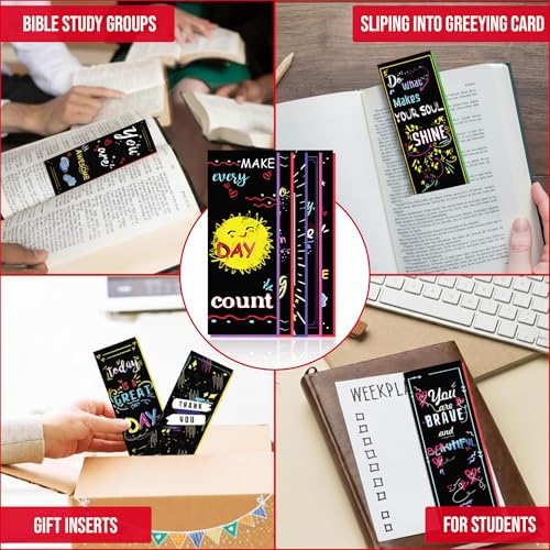 Iconikal 100-Pack Inspirational Motivational Gratitude Appreciation