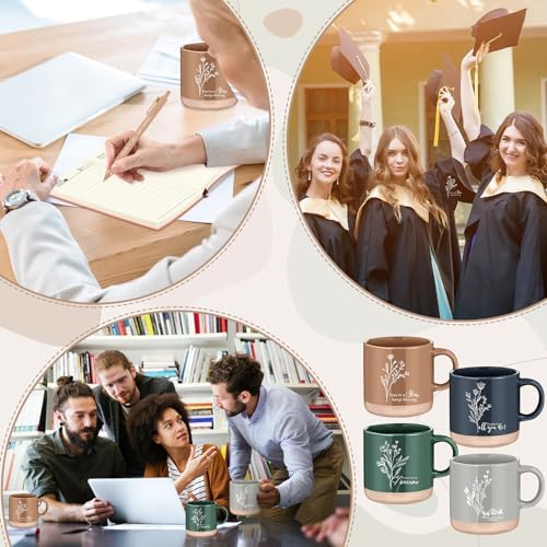 Didaey 4 Sets Employee Appreciation Gifts Set Mugs Journals Pens