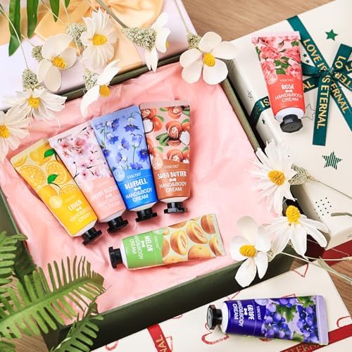 VISCOO 7 Pack Hand Cream Gifts Set for Women, Teacher Appreciation