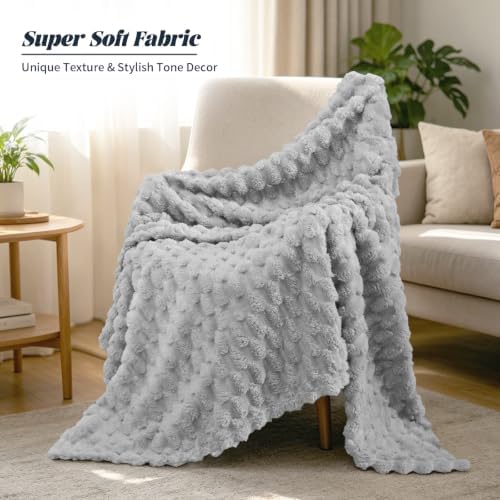 3 Pack Flannel Throw Blanket Bulk 320 GSM