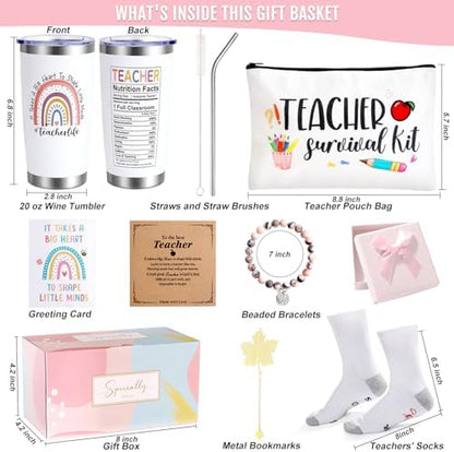 Teacher Appreciation Gift Basket for Women