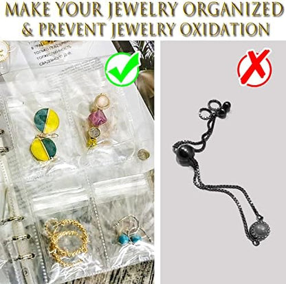 Earring Organizer Case Travel Jewelry Organizer Transparent Jewelry