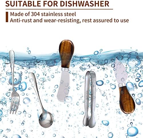 Charcuterie Accessories (20 Pcs), Cheese Spreaders for Charcuterie