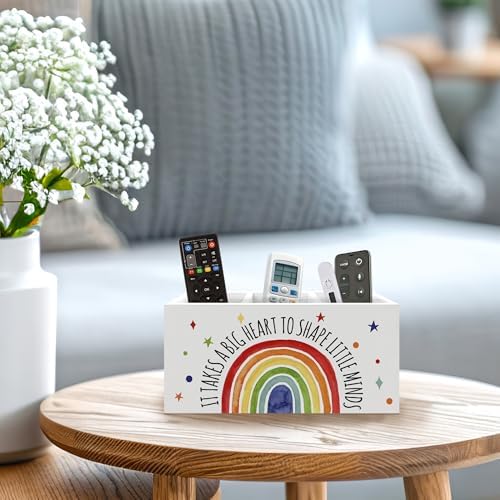 Boho Rainbow Teacher Pen Holder, Teacher Appreciation Gifts Office Pen