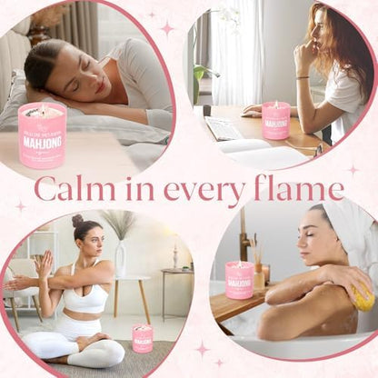 Mahjong Gifts for Women, Handmade Candle for Mahjong Lovers, 10oz