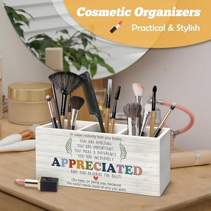 Inspirational Pen Holder Organizer for Desk Accessories, Teacher