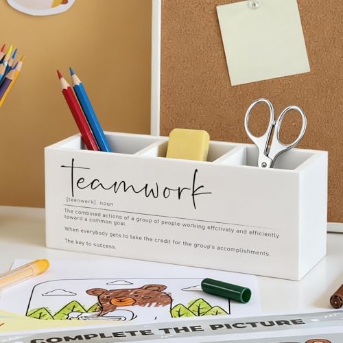 Teamwork Gifts Pen Pencil Holder for Coworkers Employees