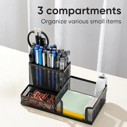 deli Mesh Desk Organizer, Black