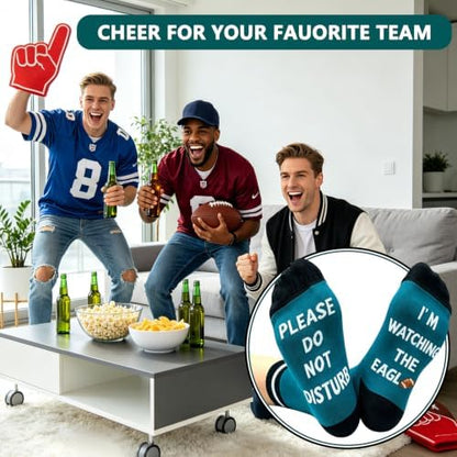Novelty Football Socks Sports Birthday Gifts-Please Do Not Disturb I'm