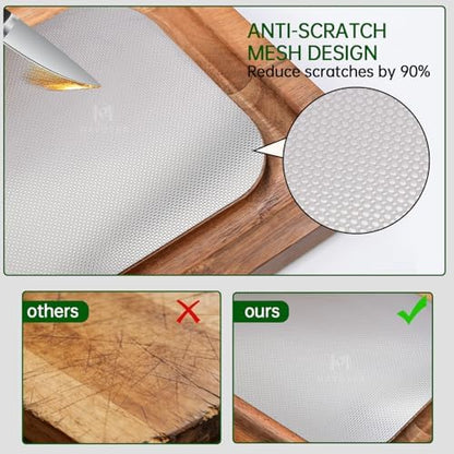 Acacia Steak Board Plates Set Scratch-Proof Wooden Serving Platter