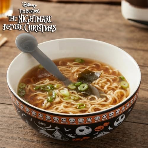 Silver Buffalo Disney Nightmare Before Christmas, Ceramic Bowl, 28oz
