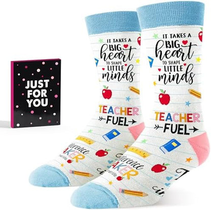 Teacher Appreciation Gifts - Fun Teacher Socks For Women And Men