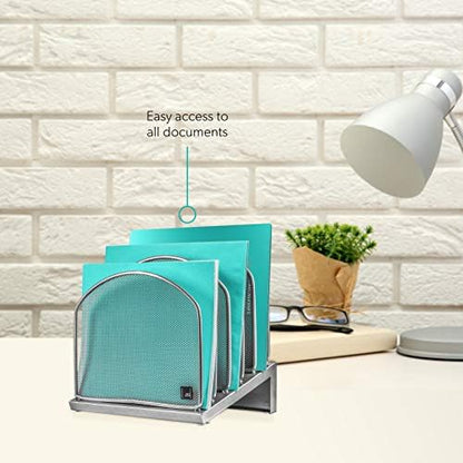 Mindspace Desk Organizer Inclined File Sorter, Office Desktop Document