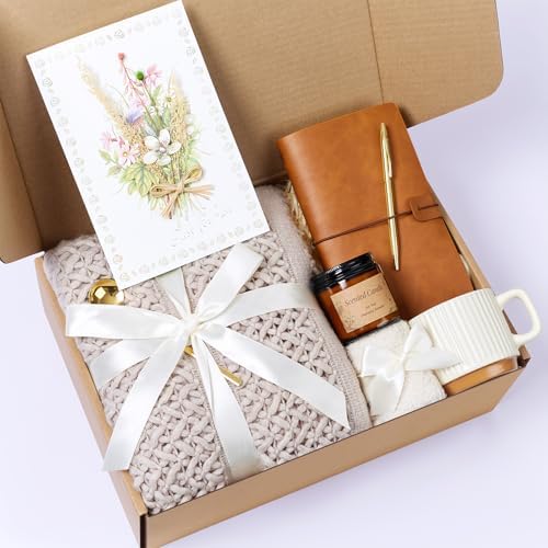 Self Care Gift Baskets for Women, Get Well Soon Gift Package, Thinking