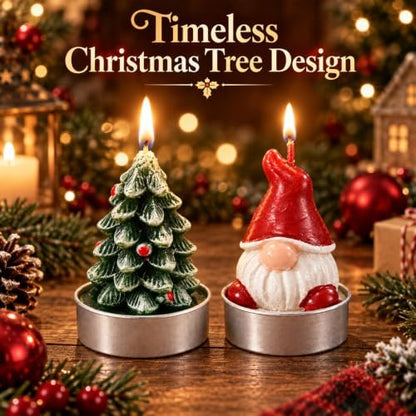 12 Pcs Christmas Tealight Candles for Home Decor
