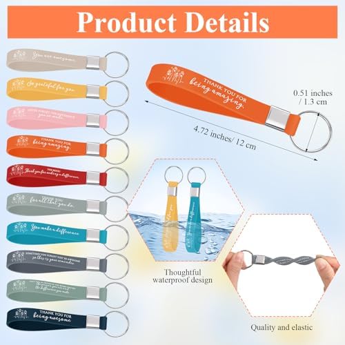 Equsion for Thank You Gifts for Teachers Appreciation Keychain Thank