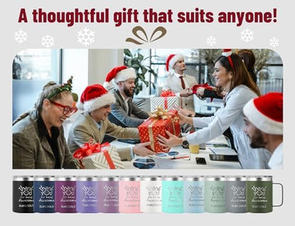 DLOCCOLD Thank You Gifts for Men, Thank You for Being Awesome Mug for
