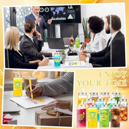 AmazingSpark 72 Pcs Thank You Gifts Bulk Employee Lemon Appreciation