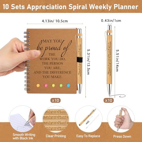 10 Sets/20 Pcs Employee Appreciation Gifts, May You Be Proud