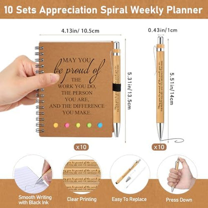 10 Sets/20 Pcs Employee Appreciation Gifts, May You Be Proud