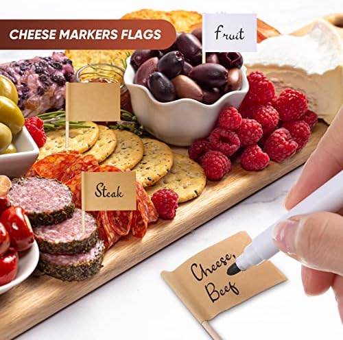 Patelai 34 Pieces Gold Charcuterie Accessories