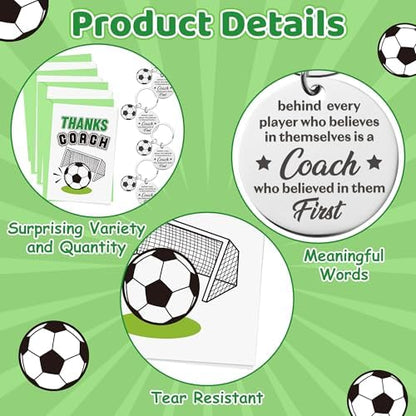 WATINC Coach Appreciation Gift Bulk - Thank You Soccer Coach Gifts
