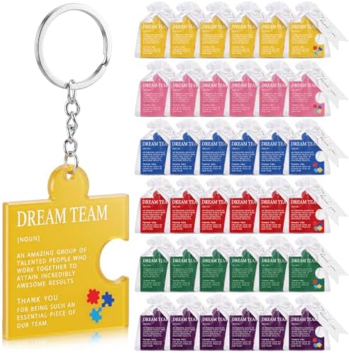 Yinkin Team Appreciation Gift Bulk Thank You Keychain