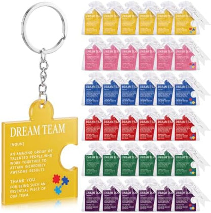 Yinkin Team Appreciation Gift Bulk Thank You Keychain