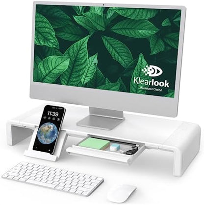 Monitor Stand Riser, Klearlook Foldable, Height Adjustable Computer