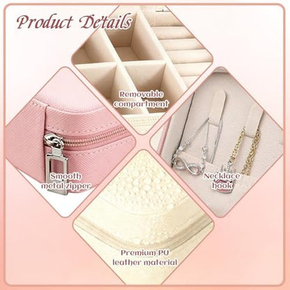 48 Pcs Mini Jewelry Travel Case Multi-Color for Rings Earrings,Wedding