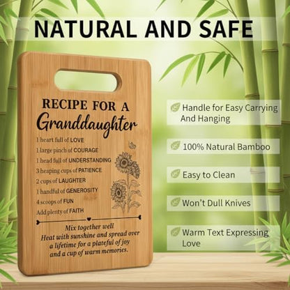 Gifts for Granddaughter Birthday Gift Ideas, Recipe Cutting Board for