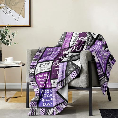 Yamco Birthday Gifts for Women - Happy Birthday for Woman Throw