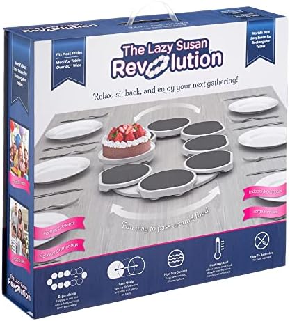 The Lazy Susan Revolution - Full Set - Dark Gray - The First Patented