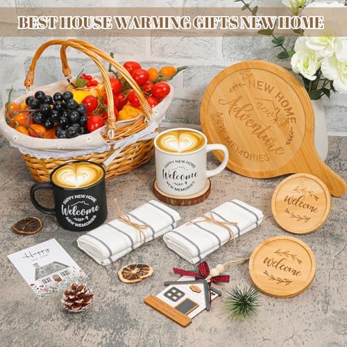 House Warming Gifts New Home,10Pcs New House Gift Basket, Closing Gift