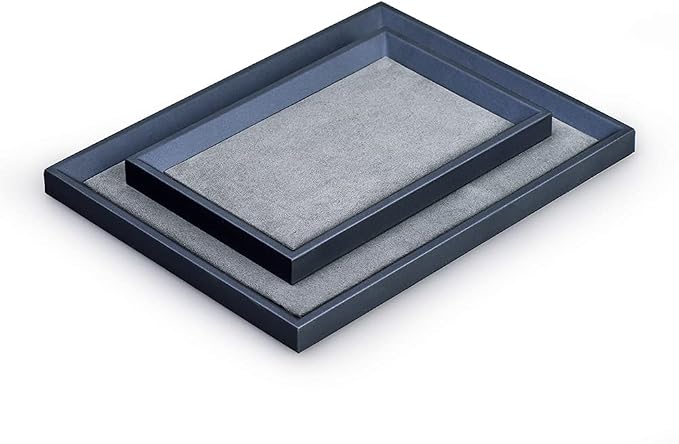 Leather-Look Jewelry & Valet Tray - Field & Blessing