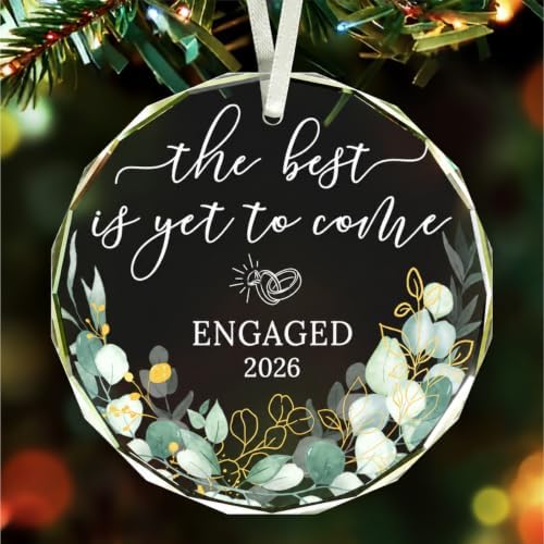 FUCDTEFC Wedding Gift for Couples,The Best is Yet to Come - Engaged