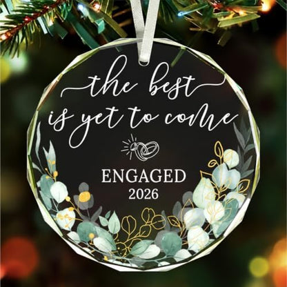 FUCDTEFC Wedding Gift for Couples,The Best is Yet to Come - Engaged