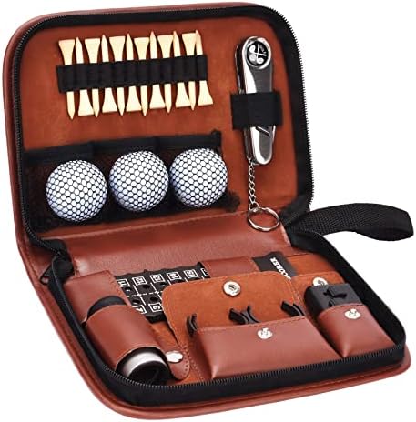 Jiskan Golf Gifts for Men and Women, Golf Accessories Set with Hi-End