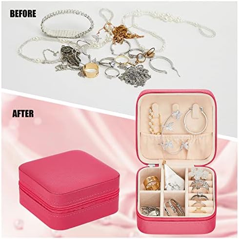 Taiyin 6/12/50 Pcs Travel Jewelry Case Bulk