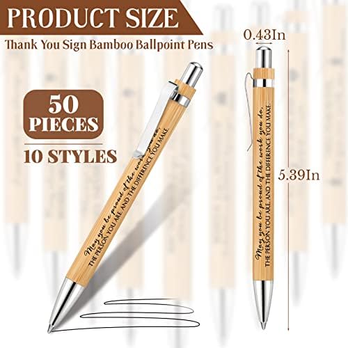 Fuutreo 50 Pcs Employee Appreciation Gifts, Elegant Style