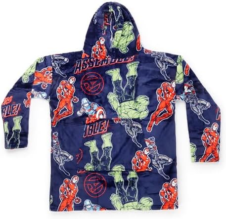 Jay Franco Wearable Throw Blanket – Oversized Plush Hooded Blanket