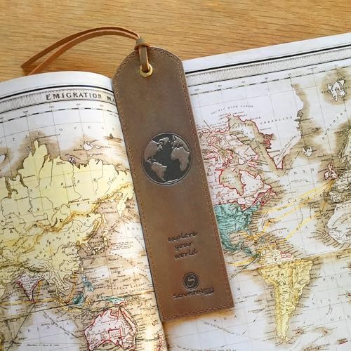 Sovereign-Gear Leather Bookmarks for Men and Women | Quality Bookmark