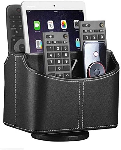 360° Rotatable Remote Control Holder,TV Remote Caddy for Nightstand