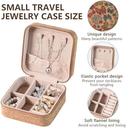 9 Pack Travel Jewelry Box Gifts for Pooja Jewelry Travel Case Box