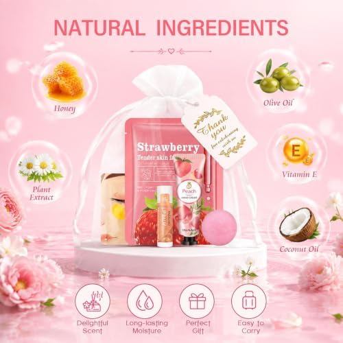 42 PCS Spa Party Supplies, Party Favor Gifts for Women, Goodie Bag