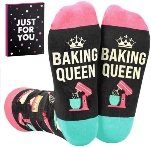 Cooking Gifts for Women, Men - Funny Baking, Chef, Grilling Socks