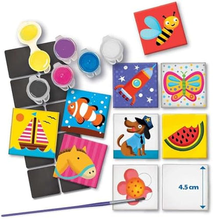 4M Magnetic Mini Tile Art, Art & Crafts DIY Kit, For Boys & Girls Ages